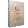 GIPTA LOVE BOOK SPİRALLİ KARTON KAPAK A4 80 YP KARELİ DEFTER