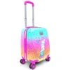 CORAL HIGH 16777 MİNİ RENKLİ DONDURMALI VE KEDİ DESENLİ VALİZ