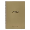KESKİN FREE PLATİNUM PP KAPAK DEFTER A4 100 YP. KARELİ