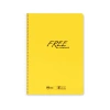 KESKİN FREE PP KAPAK SPİRALLİ DEFTER A4 160 YP.ÇİZGİLİ