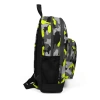 CORAL HIGH 23117 KİDS SİYAH GRİ KAMUFLAJ DESENLİ DÖRT BÖLMELİ OKUL SIRT ÇANTASI