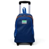 CORAL HIGH 23916 KİDS LACİVERT ÜÇ BÖLMELİ IŞIKLI TEKERLEKLİ ÇEKÇEKLİ OKUL SIRT ÇANTASI