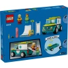 LEGO CITY 60403  ACİL AMBULANSI VE SNOWBOARDCU 79 PARÇA