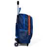CORAL HIGH 23916 KİDS LACİVERT ÜÇ BÖLMELİ IŞIKLI TEKERLEKLİ ÇEKÇEKLİ OKUL SIRT ÇANTASI
