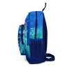 CORAL HIGH 23743 KİDS LACİVERT MAVİ KURT DESENLİ DÖRT BÖLMELİ SIRT ÇANTASI