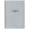 KESKİN FREE PLATİNUM PP KAPAK SPİRALLİ DEFTER A4 60 YP. KARELİ