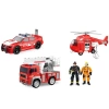 CANALİ OYUNCAK WY550-3 SESLİ SÜRTMELİ 1:20 İTFAİYE SETİ 3+