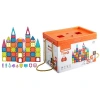 BAŞEL CH1131 MAGNETIC TILES KUTULU SAPLI MANYETİK YAPI BLOKLARI 50 PARÇA 3+