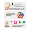 BAŞEL CH1172 LIGHT MAGNETIC TILES KUTULU IŞIKLI MANYETİK YAPI BLOKLARI 75 PARÇA 3+