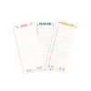 DEFFTER  BLOKNOT TO DO - NOTES LIST - YAPILACAKLAR LİSTESİ 20x8.5cm  - MİNİ ÇİÇEKLİ