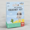 HELLO CRAFTS EASY HC125 CROCHET MİNİ AMIGURUMI ÖRGÜ KİTİ - SEVİMLİ TEMBEL HAYVAN KUDDLY (1 SET)