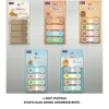 KRAF 41544-CB İNDEX FİLM (PP) 15x44mm.POP UP 4 RENKx20yp. CAPYBARA ŞEKİLLİ YAPIŞKANLI AYRAÇ