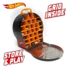 MATTEL HWCC18 HOT WHEELS 29 ARAÇ KAPASİTELİ METAL TAŞIMA VE SAKLAMA ÇANTASI +5