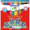 PENSAN KİDZ TAM BOY KURU BOYA KALEMİ 24 RENK - PE56324TBKB