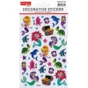 TANEX KIDS TNX-27175 DEKOTARİF ETİKETLER - KABARTMALI DENİZ KIZI VE BALIKLAR- 1 ADET