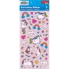 TANEX KIDS TNX-25812 DEKOTARİF ETİKETLER - KABARTMALI UNICORN SERİSİ - 1 ADET