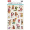 TANEX KIDS TNX-25366 DEKOTARİF ETİKETLER - KABARTMALI SEVİMLİ CANLILAR SERİSİ - 1 ADET