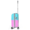CORAL HIGH 16554 RENKLİ ÇİZGİLİ DESENLİ KABİN BOY (50cm) VALİZ