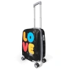 CORAL HIGH 16558 RENKLİ LOVE DESENLİ KABİN BOY (50cm) VALİZ