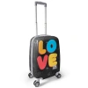 CORAL HIGH 16558 RENKLİ LOVE DESENLİ KABİN BOY (50cm) VALİZ