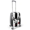 CORAL HIGH 16564 SİYAH BEYAZ KARTAL TARAFTAR DESENLİ KABİN BOY (50cm) VALİZ