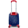 CORAL HIGH 16739 LACİVERT KIRMIZI ÖRÜMCEK DESENLİ MİNİ ÇOCUK VALİZİ