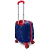 CORAL HIGH 16739 LACİVERT KIRMIZI ÖRÜMCEK DESENLİ MİNİ ÇOCUK VALİZİ