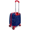 CORAL HIGH 16739 LACİVERT KIRMIZI ÖRÜMCEK DESENLİ MİNİ ÇOCUK VALİZİ