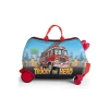 CORAL HIGH 16373 İTFAİYE DESENLİ  OTUR-ÇEK ÇOCUK VALİZİ