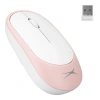 ALTEC LANSİNG ALBM7314  2.4GHZ USB 1200DPI ALKALİN PİLLİ KABLOSUZ MOUSE  PEMBE-BEYAZ