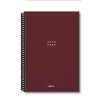 PAPİRÜS  NOTE CASE SERT KAPAK SPİRALLİ 14X19 120YP. KARELİ DEFTER