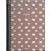 PAPİRÜS MİYAV/HAV HAV MIX SERT KAPAK SPİRALLİ 14X19 120YP. KARELİ DEFTER - TEKLİ