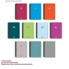 PAPİRÜS TO DO MIX SERT KAPAK SPİRALLİ 14X19 120YP. KARELİ DEFTER - TEKLİ