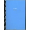 PAPİRÜS  NOTE CASE PP. KAPAK SPİRALLİ A4 100YP. ÇİZGİLİ DEFTER