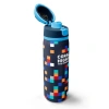 CORAL HIGH 38513 KIDS HIGH LACİVERT GEOMETRİK DESENLİ PİPETLİ VE DİREKT İÇİM ÇELİK TERMOS 800ML
