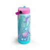CORAL HIGH 38338 KIDS UNICORN DENİZATI DESENLİ KATLANIR AĞIZLI PİPETLİ ÇELİK TERMOS 650ML