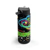 CORAL HIGH 38340 KIDS SİYAH GAMER DESENLİ KATLANIR AĞIZLI PİPETLİ ÇELİK TERMOS 650ML