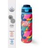 CORAL HIGH 38510 KIDS RENKLİ KAMUFLAJ DESENLİ PİPETLİ VE DİREKT İÇİM ÇELİK TERMOS 800ML
