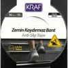 KRAF 2585 KAYDIRMAZ BANT 50mm X 15m SİYAH