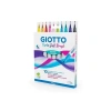 GIOTTO TURBO SOFT BRUSH SUDA ÇÖZÜNÜR INTENSE COLOURS 10LU