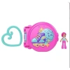 MATTEL HRD73/JCC35 POLLY POCKET SEVİMLİ HAYVANCIK TEMALI MİNİ OYUN SETİ PEMBE 4+