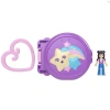 MATTEL HRD73/JCC34 POLLY POCKET SEVİMLİ HAYVANCIK TEMALI MİNİ OYUN SETİ MOR 4+