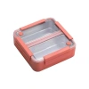 VAGONLİFE PASLANMAZ ÇELİK BÖLMELİ YEMEK KABI 2 BÖLMELİ - LUNCH BOX BL9807-2 1100 ML - SOMON