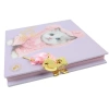 CEM STUDIO PETS PT-7790 18X18cm ÇİZGİLİ KİLİTLİ HATIRA DEFTERİ
