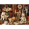 KS GAMES 20090 CATS IN THE LIBRARY 34x48cm YAPBOZ/PUZZLE 500 PARÇA