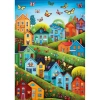 KS GAMES 20079 VILLAGE TİTH BUTTERFLİES 34x48cm YAPBOZ/PUZZLE 500 PARÇA
