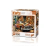 KS GAMES 20073 CATS OF THE CAR 34x48cm YAPBOZ/PUZZLE 500 PARÇA