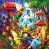 KS GAMES 31502 FAIRY TALE MUSHROOMS 34x48cm YAPBOZ/PUZZLE 100 PARÇA