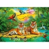 KS GAMES 31756 TIGER FAMILY 34x48cm YAPBOZ/PUZZLE 50 PARÇA