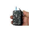 QUANTORO MGM05-33 DELİCİLİ TEK TORCH – JET ALEV ÇAKMAK –  YEŞİL MERMER DESENLİ